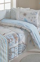 Комплект детского белья Ozdilek набор для детской кроватки (с бортиками и одеялом) STELLA