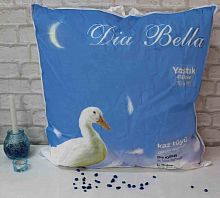 Подушка Dia Bella 70x70 (гусинное перо 85% и пух 15%)